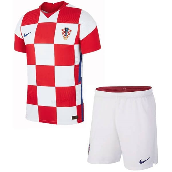 Camiseta Croacia 1ª Niños 2020 Rojo